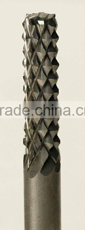 Soild spiral downcut router bits