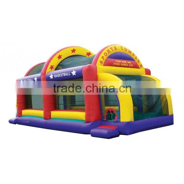 40' long giant sports complex inflatable game for adults