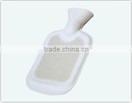 red rubber ribbed hot water bottle wholesale