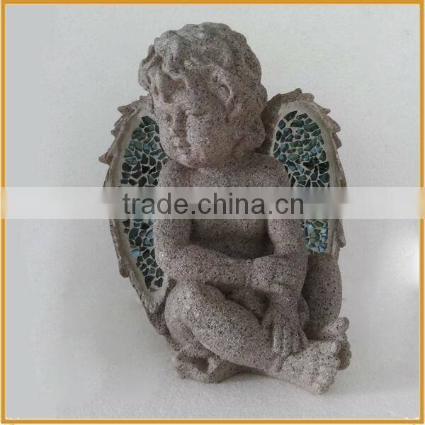 little angel resin angel figurine for home decor polyresin angel