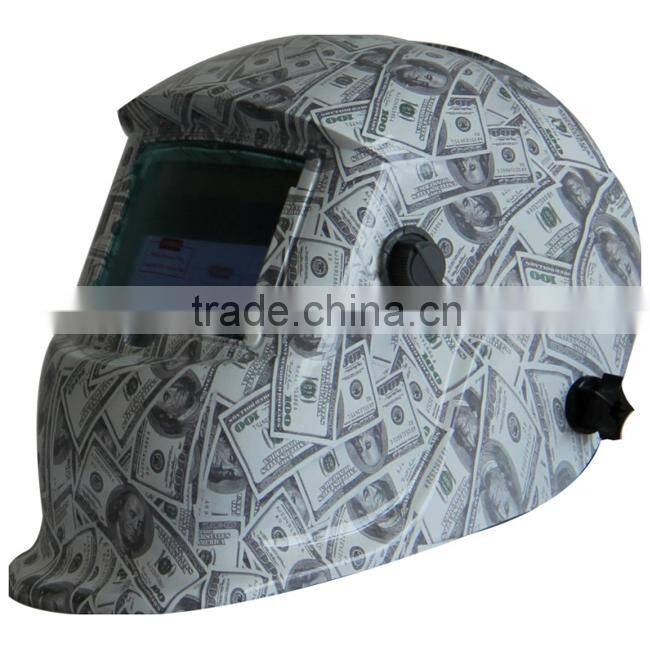LYG-85K1 6 different colors cheapest solar art auto darkening welding helmet