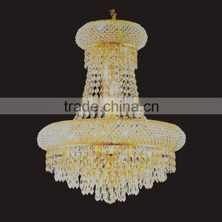 Big Empire Hotel Lobby Crystal Chandelier