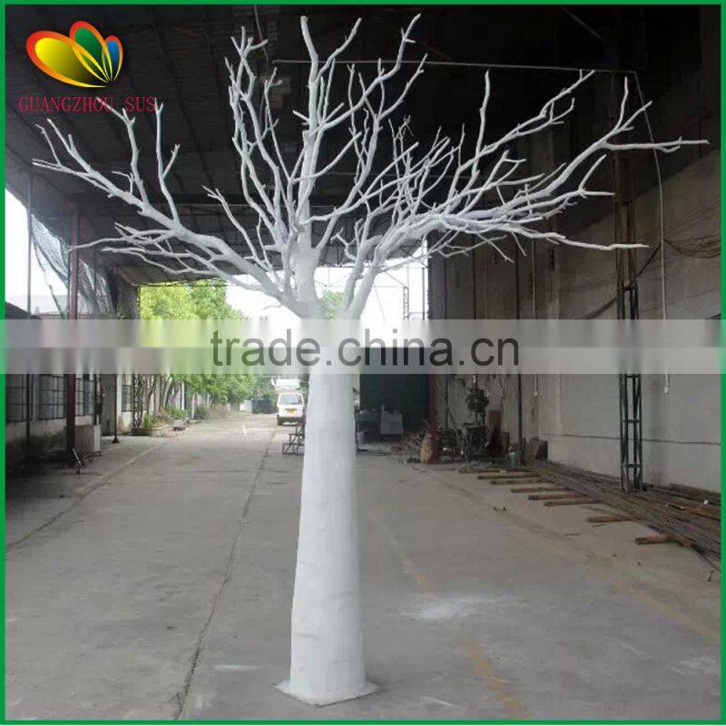 factory supply artificial tree trunk no leaves fiberglass artificial trunk decor artificial trunk