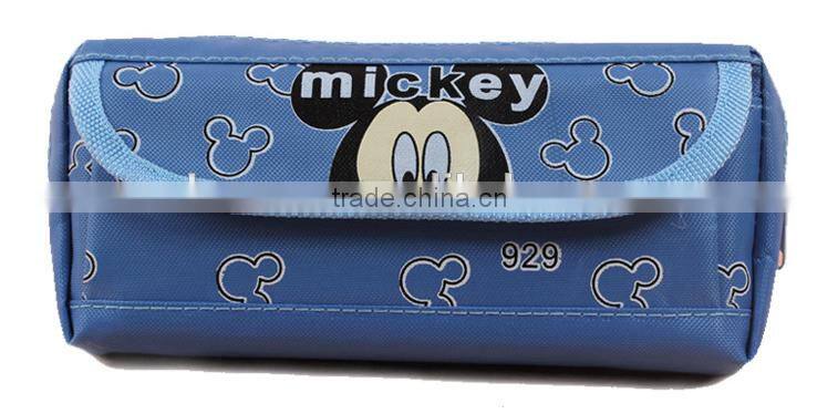 Kids daily school pencil case cheap canvs pen bag for sale