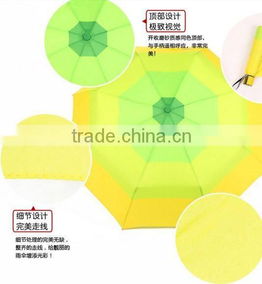 3 section telescopic umbrella