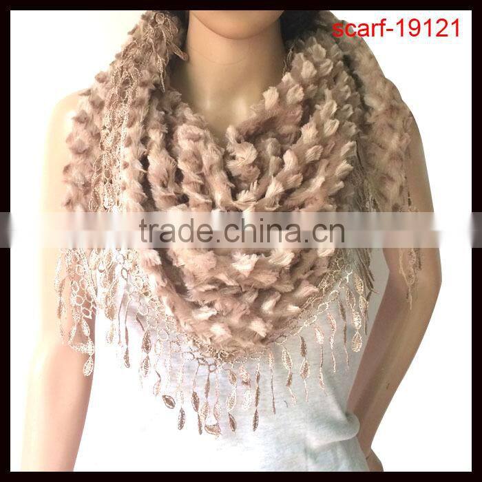 fashion fur pashmina scarves 2014