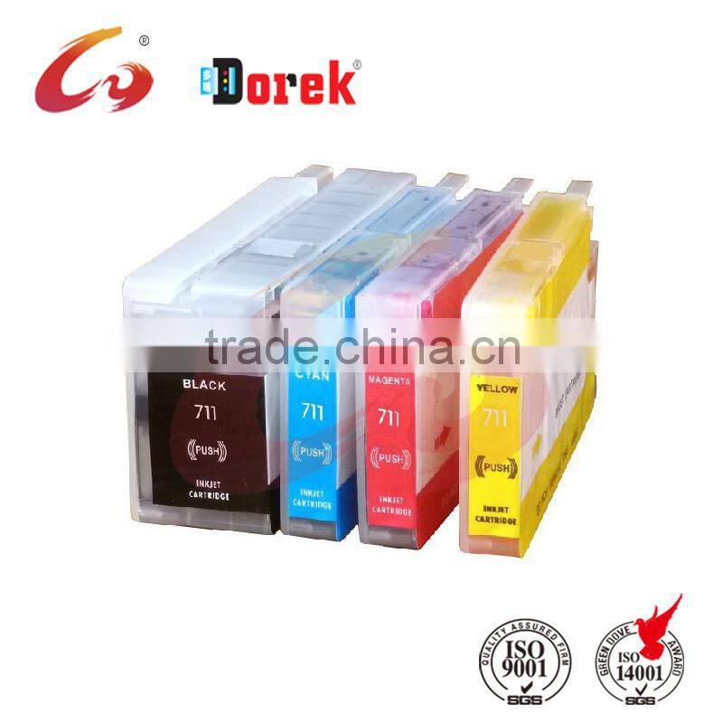 empty for HP 711 CZ133A CZ130A CZ131A CZ132A ink for HP DesignJet T120 T520
