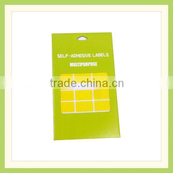 super market custom self blank adhesive address label