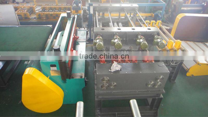 Automatic metal coil slitting line