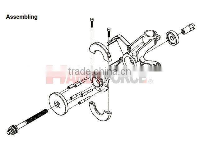 Wheel Hub & Wheel Bearing Tool Set, Under Car Service Tools of Auto Repair Tools