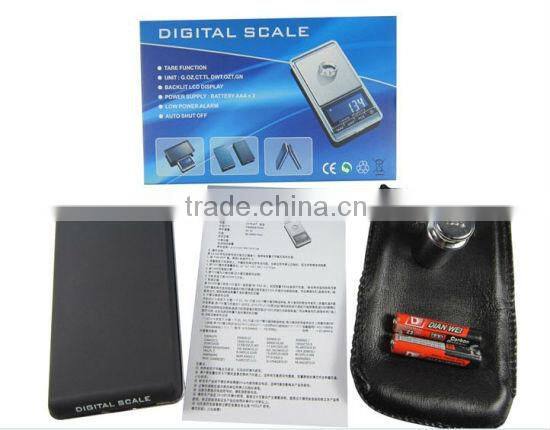 500g 0.01g Pocket Jewelry Digital Scale with Tray