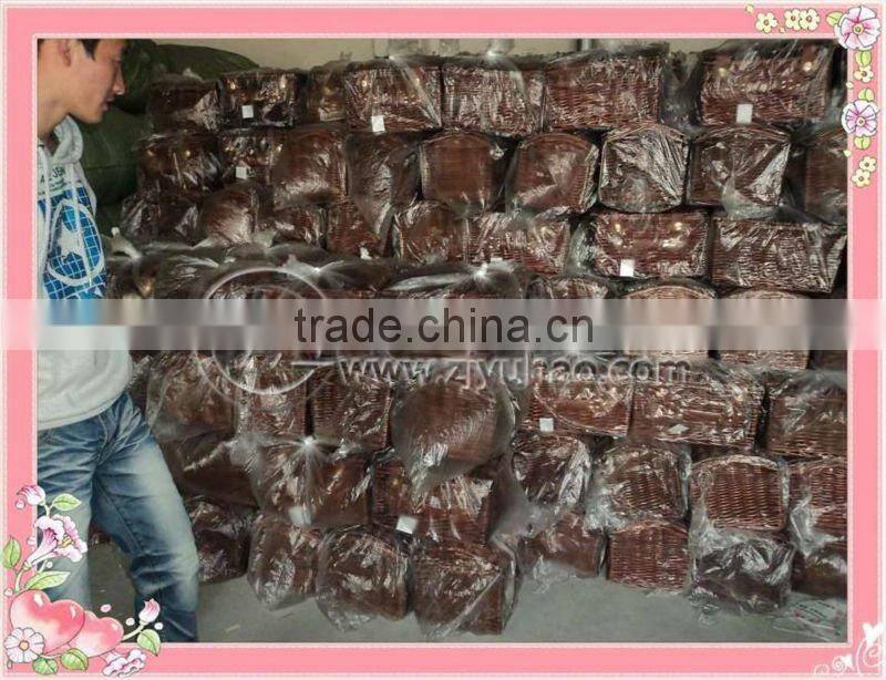 2012 Newest Willow Pink Picnic Basket For Two Persons