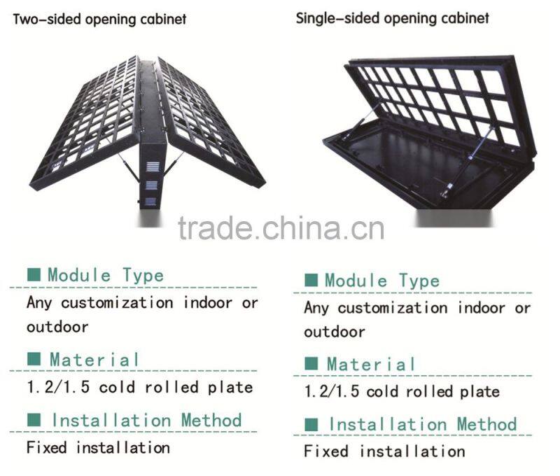 rent die-casting led display cabinet light weigth digital photo frame