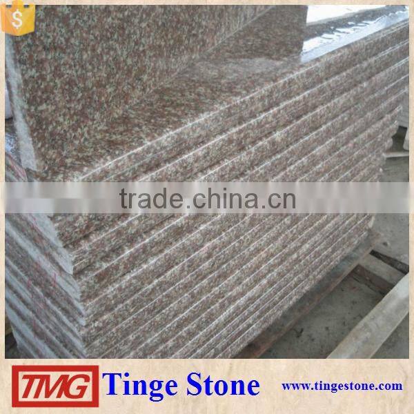 G687 Granite Vanity Top, China Peach Red Granite Bath Top