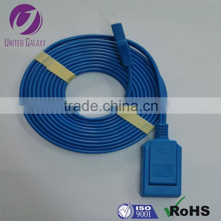 6.3plug surgical ESU cable for grounding pad