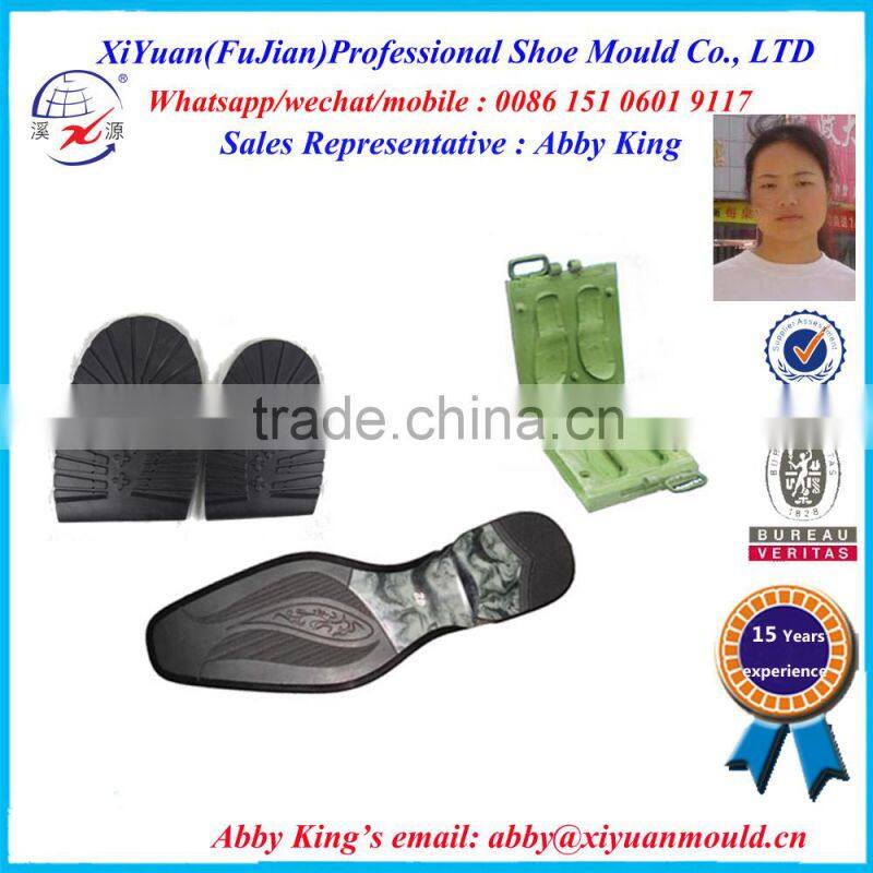 2015 new design bi-color lover Rubber shoe mould maker | Rubber outsole mould | shoe mould