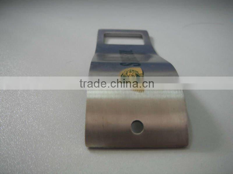 stainless steel wine corkscrew, flat bottle opener