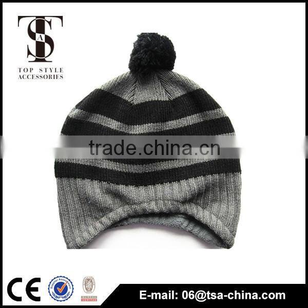 The news men design snapback hat with earflaps