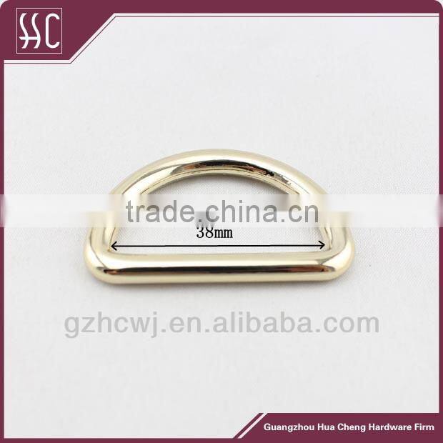 zinc alloy D ring buckle for bags, adjustable buckle, customized bag fitting