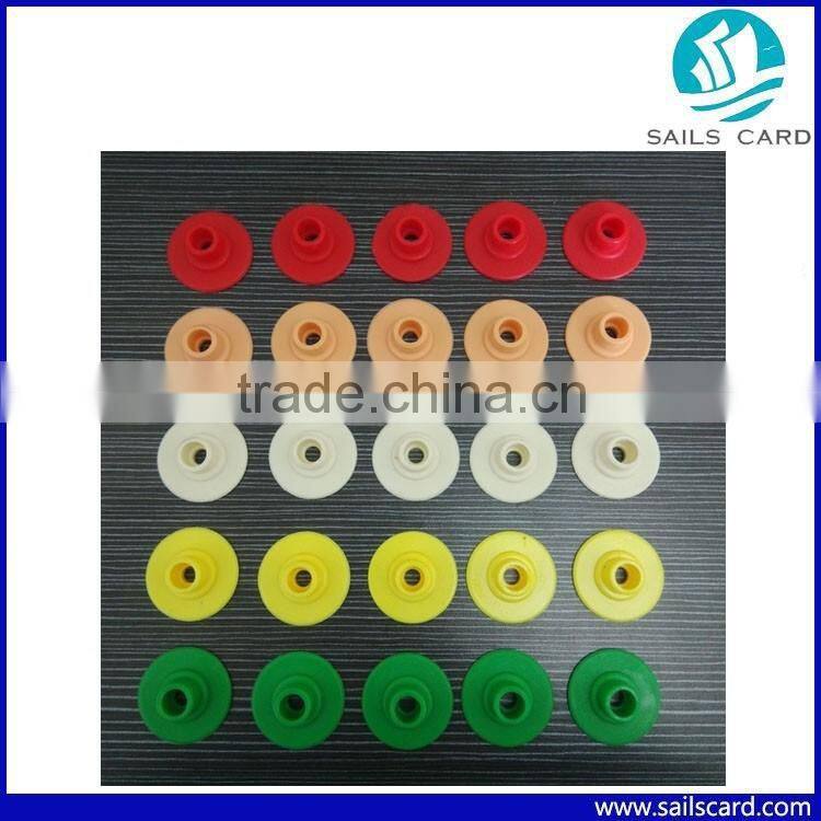 30mm round Ear tag for animal identification