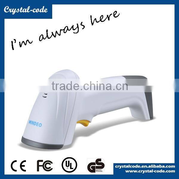 Black MD2000 handheld laser barcode scanner with printer wireless