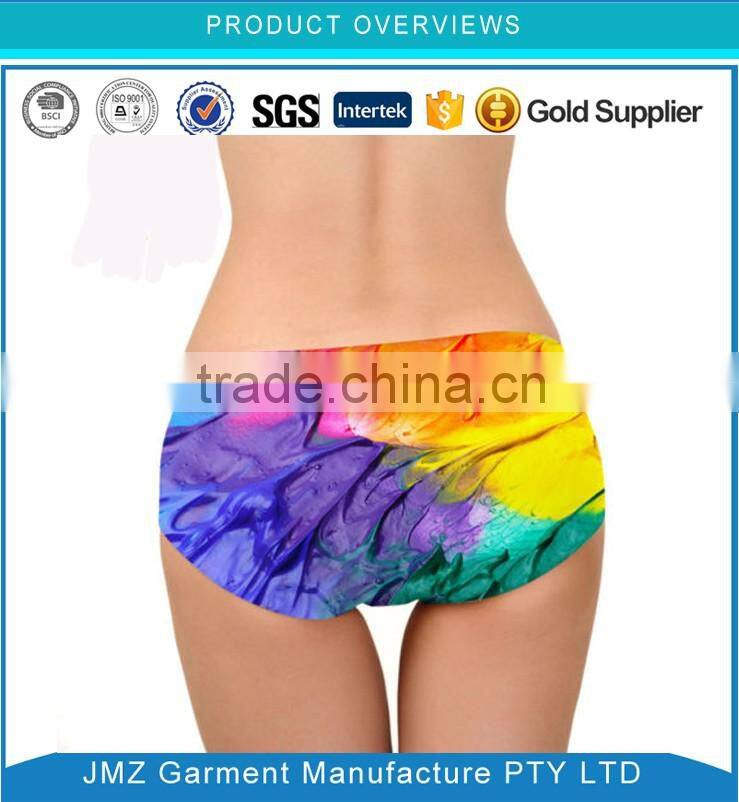 Digital print panties for custom women underwear