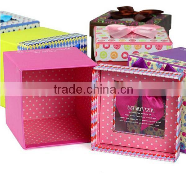Christmas Apple Transparent Paper Gift Box