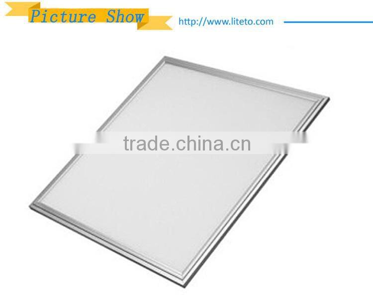 Shenzhen manufacturer dimmable surface mounted 36w 60x60 cm metal frame led panel light