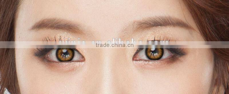 Naty Swan brown factory-sealed Korea cosmetic circle lenses wholesale yearly