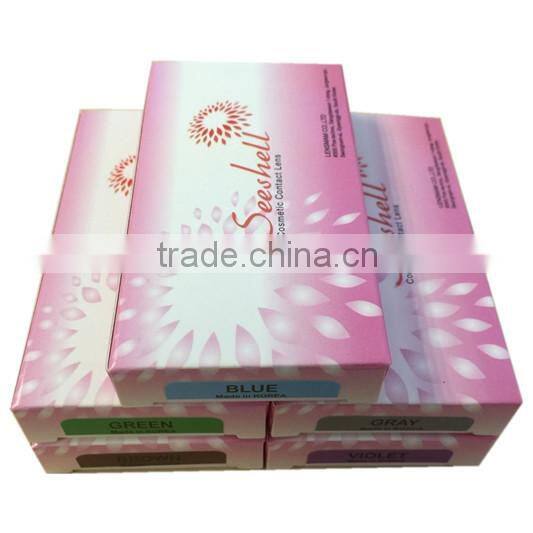 Seeshell korea contact lenses 45% Water content 1 month twinkle contact lens