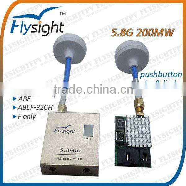 D667 FPV Audio Video TX & RX Transmitter Receiver 5.8GHz for Electric UAVs Helicopter