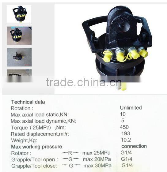 LG200 tractor hydraulic log grapple with CE