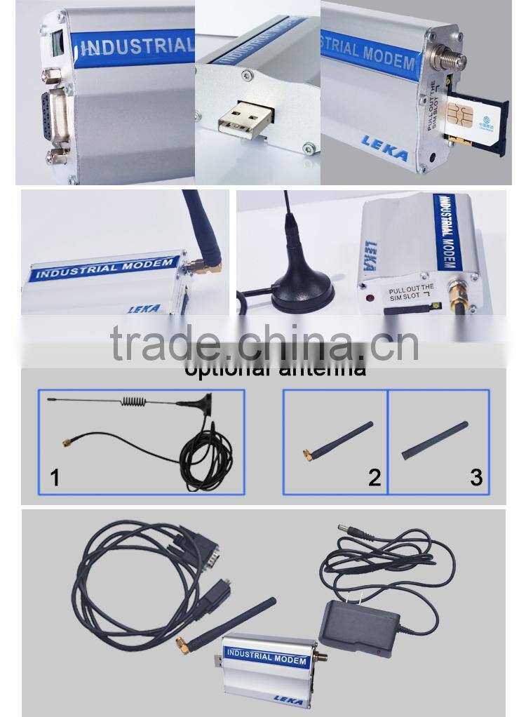 Newest Qida GS81 vending machine remote control low cost gps gprs modem with multi sim card serial port