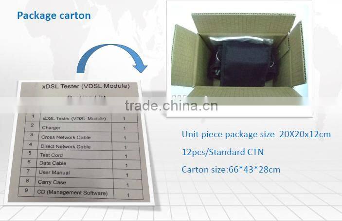 ST332B SENTER copper cable vdsl2 tester telecom tool tester