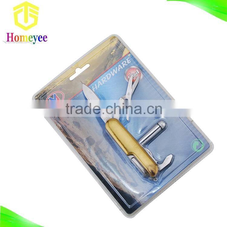 stainless steel 11 in 1 Multipurpose Camping Knife with led light