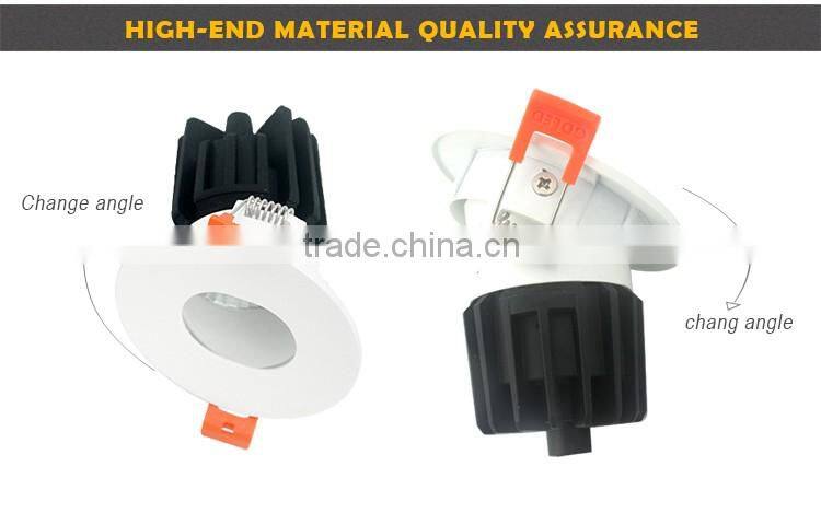 6 inchs white round 15w cuadrado cob led downlight kit with epi star chip for led spot light