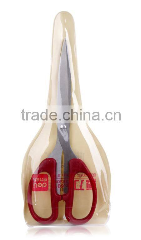 Deli Big Size Stainless steel Scissors for Office Supplies , with plastic handle