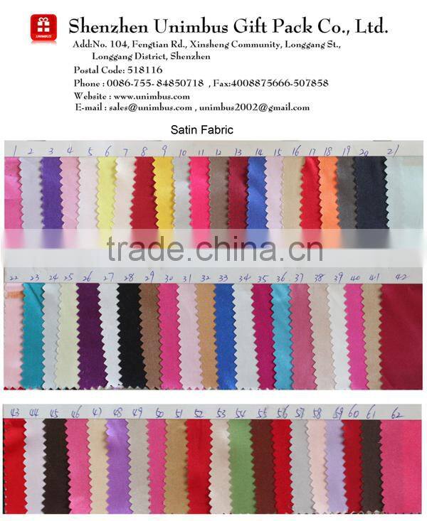 customized Fashion hot selling satin pouch bags