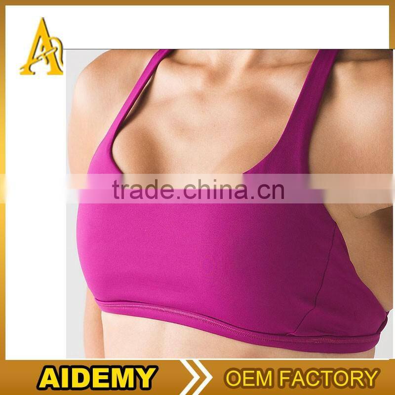 Women custom tank tops Full sublimation yoga tops wholesale Knitted Printing Workout Sexy Digital Gym Yoga