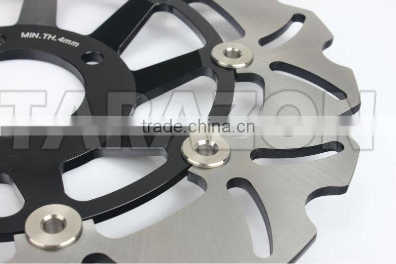 High performance wave floating brake disc rotors for Suzuki GSF Bandit 1200