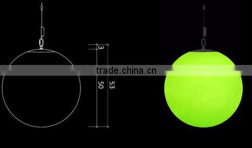 Magic dmx led rgb kenetic sphere ball
