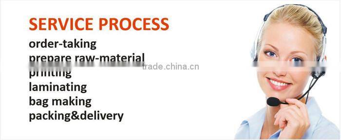 flat bottom Aluminum foil food bag with valve