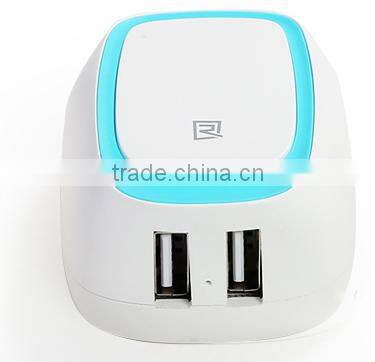Double U charging first PC material Multi-function plug
