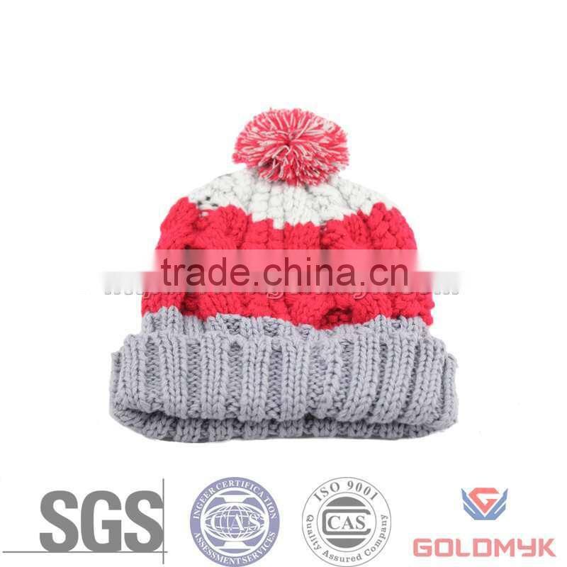 Cheap Women Winter Hat with Ball on Top