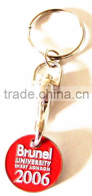 High quality supermarket trolley coin
