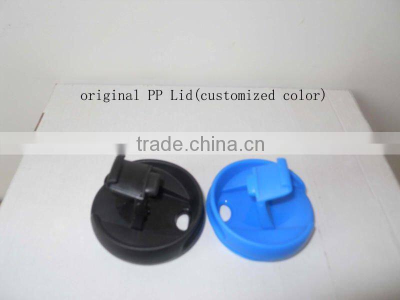 Double wall insulatedd plastic cups with full-color printing paper inserted