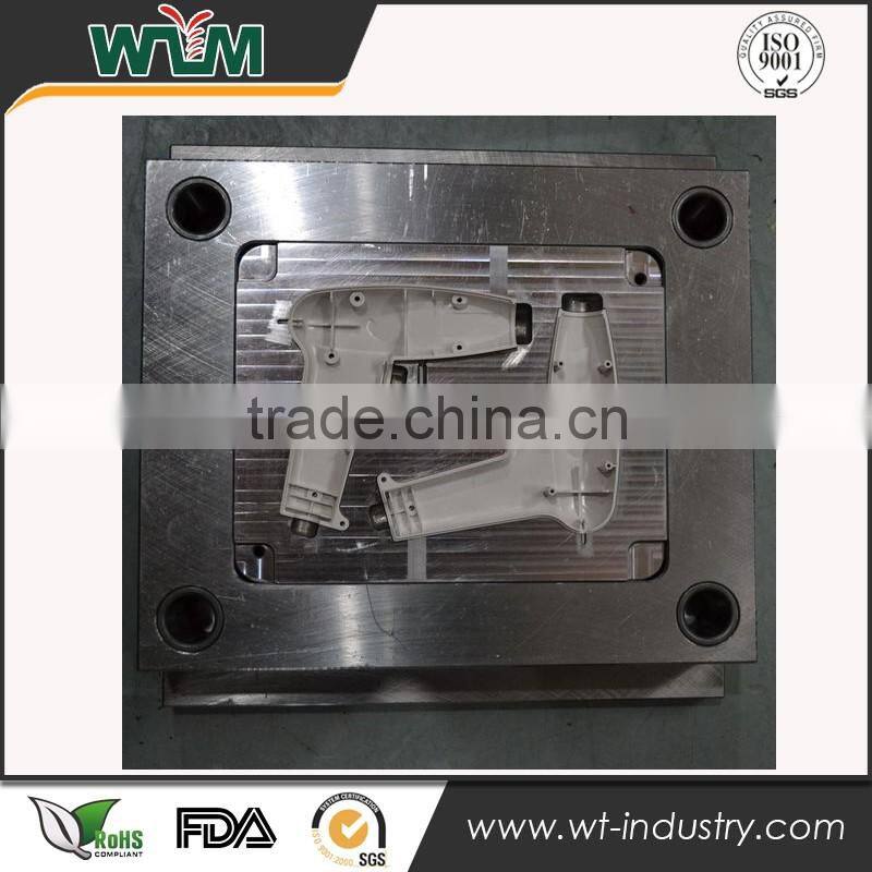 China Supplier Plastic Injection Mold For Laser Gun Cover &Rubber molding Factory