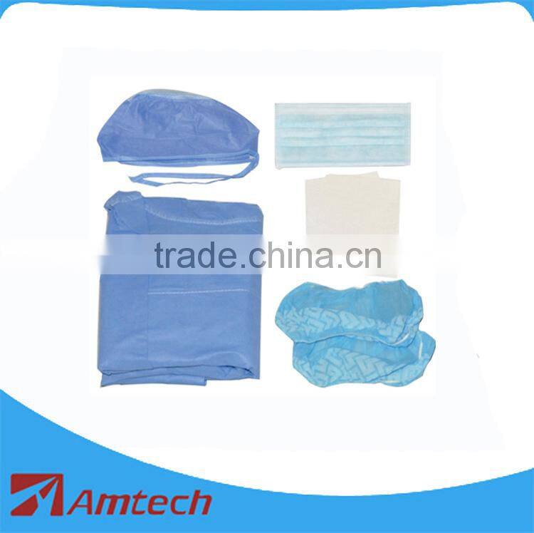 Surgical Implantology kit/ Dental Disposable kits/sterile medical kit AMH-8206