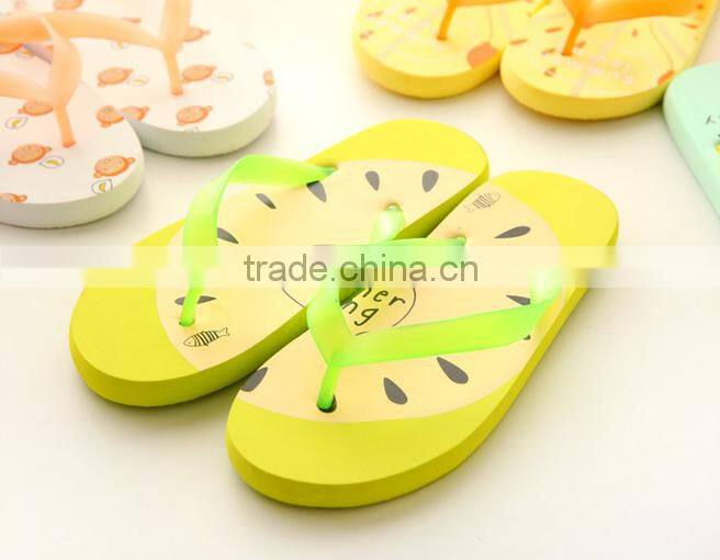 Cute flat shoes summer casual lady fashion woman slipper fancy sandals