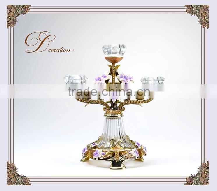 RORO Conjugal Felicity lily pewter craft gift candle stand